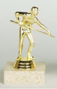 Figurka kulečníkový hráč 14 cm