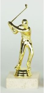 Figurka golfista back swing 19 cm