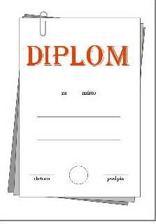 Diplom s emblémem