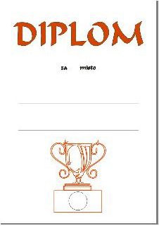 Diplom s emblémem