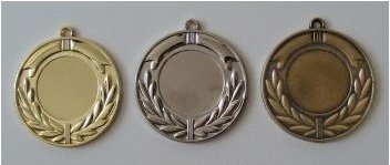 Bronzová medaile průměr 45 mm s emblémem