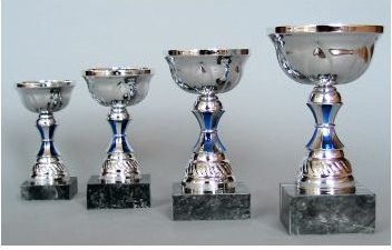 Stříbrný pohár 15 cm