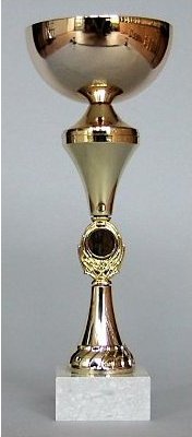 Pohár zlatý 33 cm