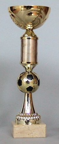 Pohár zlatý 34 cm