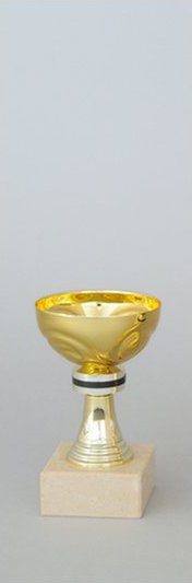 Pohár zlatý 13 cm