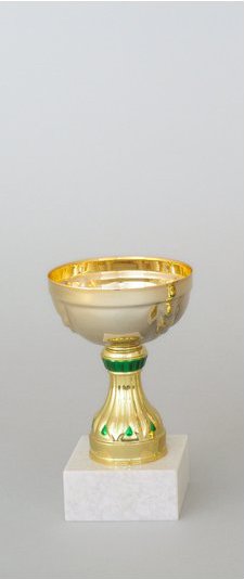 Pohár zlatý 13 cm