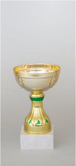 Pohár zlatý 16 cm