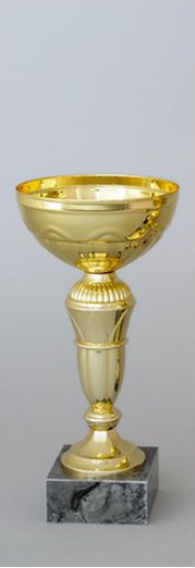 Pohár zlatý 21 cm