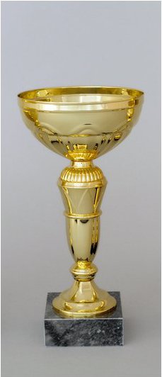 Pohár zlatý 24 cm