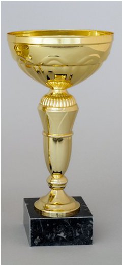 Pohár zlatý 28 cm