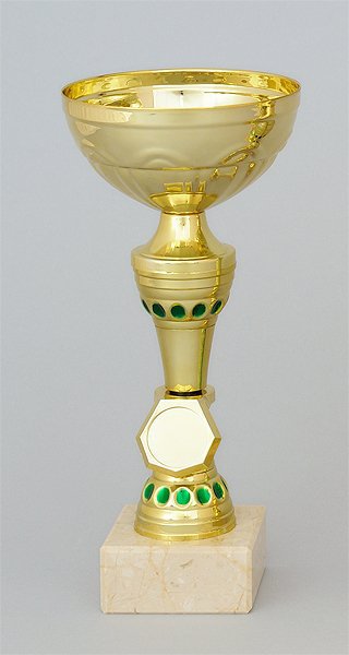 Pohár zlatý 22 cm
