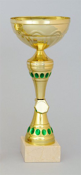 Pohár zlatý 34 cm
