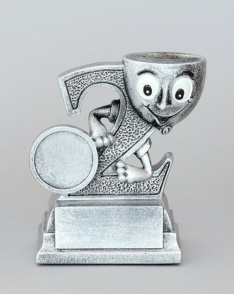 Figura pohárek s dvojkou 9,5 cm