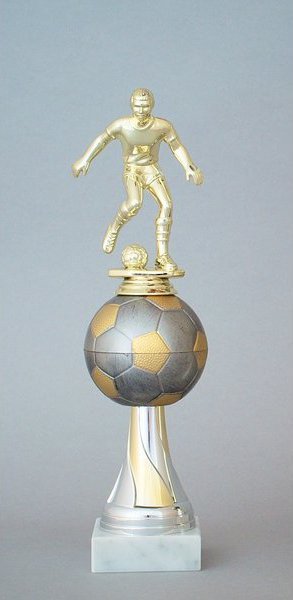 Sloupová trofej fotbal 26 cm