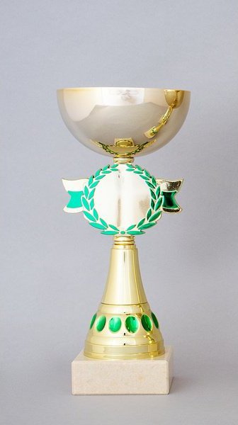 Pohár zlatý 27 cm