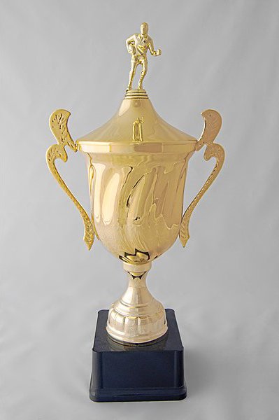 Zlatý pohár s uchy 41 cm