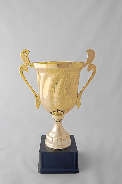 Zlatý pohár s uchy 41 cm