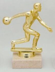 Figurka hráč bowlingu 14 - 18 cm