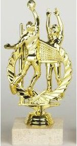 Figurka volejbal dvojice 18 - 22 cm