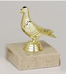 Figurka holub 9 - 11 cm