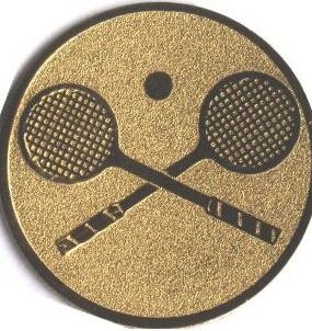 Emblém squash (rakety a míček)