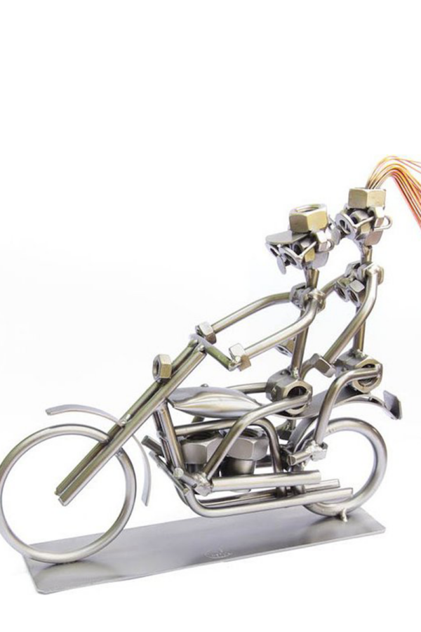 Kovová figurka - Harley duo 19 cm