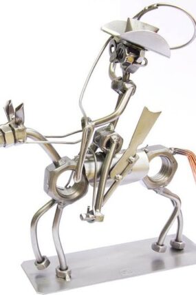 Kovová figurka - Kovboj 23 cm