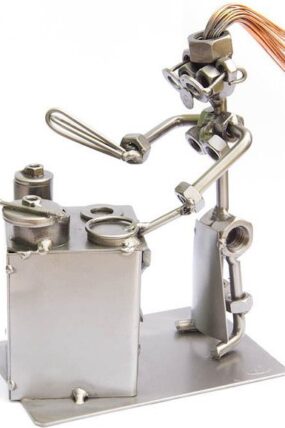 Kovová figurka - Kuchařka 17 cm