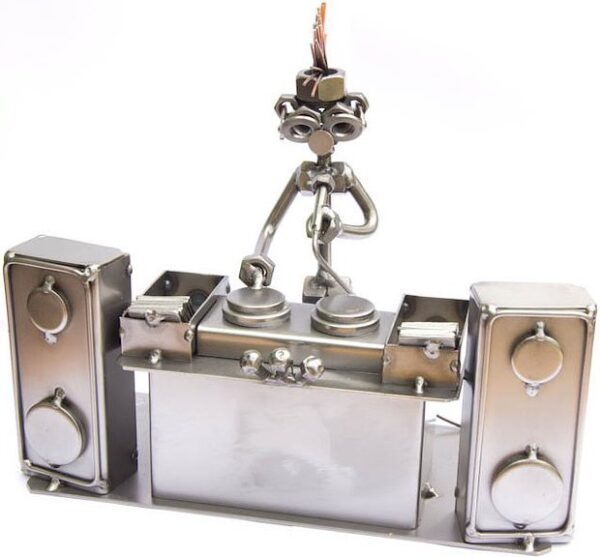 Kovová figurka - DJ 19 cm