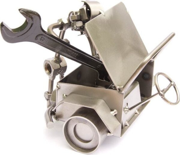 Kovová figurka - Automechanik 16 cm