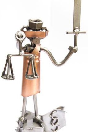 Kovová figurka - Justice 25 cm