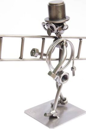 Kovová figurka - Kominík 18 cm