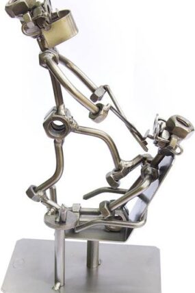 Kovová figurka - Zubař trhací 23 cm