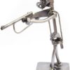 Kovová figurka - Myslivec střílející 17 cm