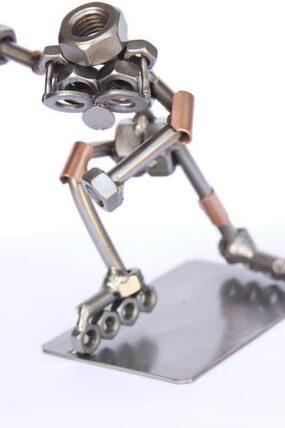 Kovová figurka - Bruslař 13 cm