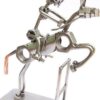 Kovová figurka - Jezdkyně 23 cm