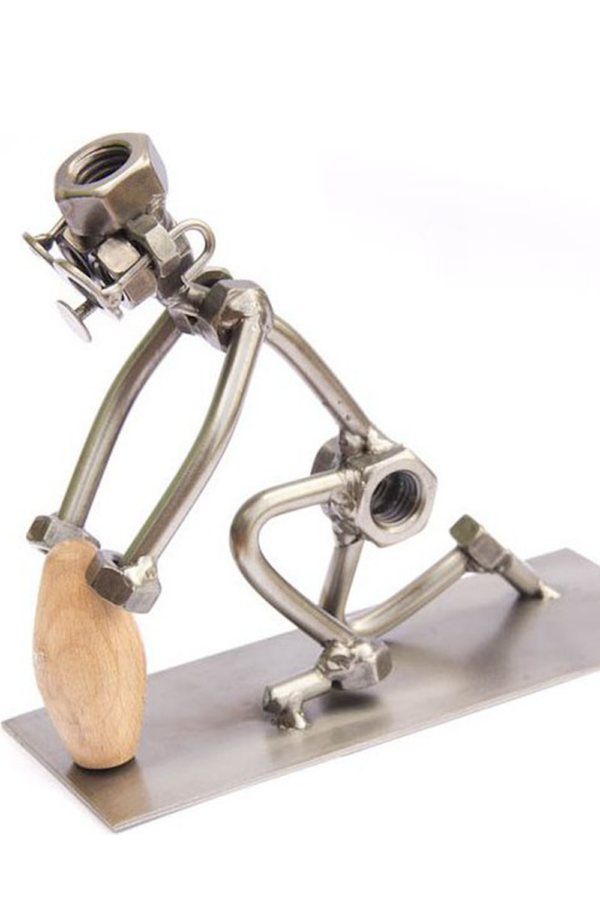 Kovová figurka - Rugby 12 cm