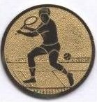 Emblém tenis (tenista na síti)