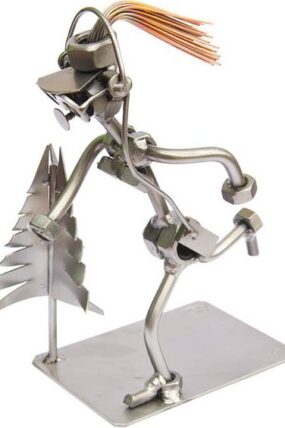 Kovová figurka - Běžkyně 18 cm