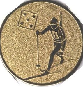 Emblém lyžování - biatlon