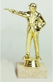 Figurka střelec pistole 16 - 20 cm