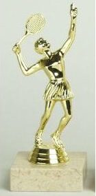 Figurka tenistka 17 - 21 cm