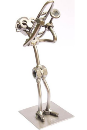 Kovová figurka - Pozoun 20 cm