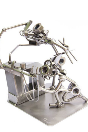 Kovová figurka - Dentista II 15 cm
