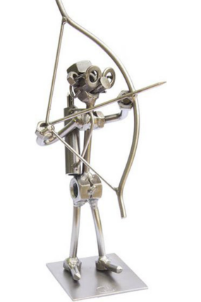 Kovová figurka - Lukostřelec 21 cm