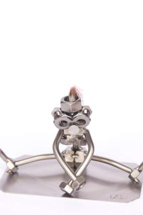 Kovová figurka - Gymnastka 10 cm