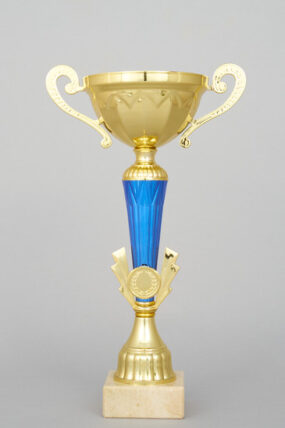 Zlatomodrý sportovní pohár 22 - 28 cm - 33 cm