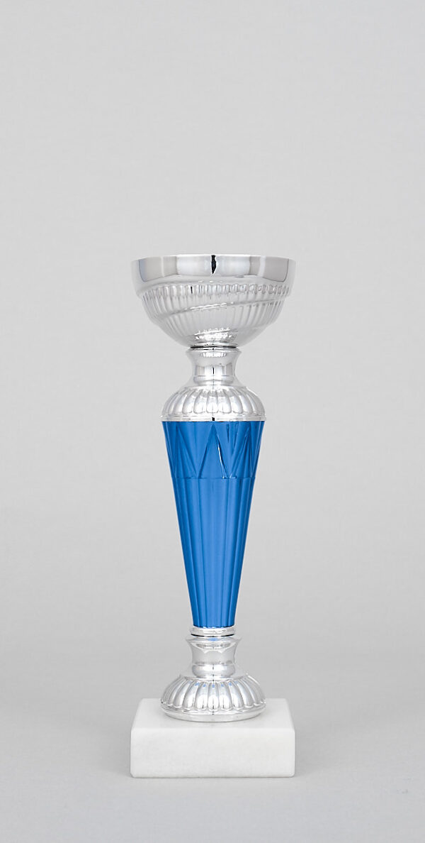 Stříbrnomodrý sportovní pohár 21 - 28 cm - Image 5