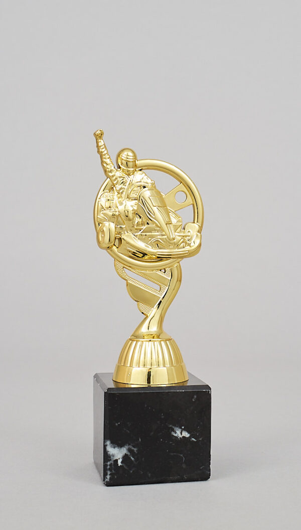 Motokáry trofej zlatá  18 - 24 cm - Image 2