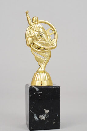 Motokáry trofej zlatá  18 - 24 cm - 21 cm